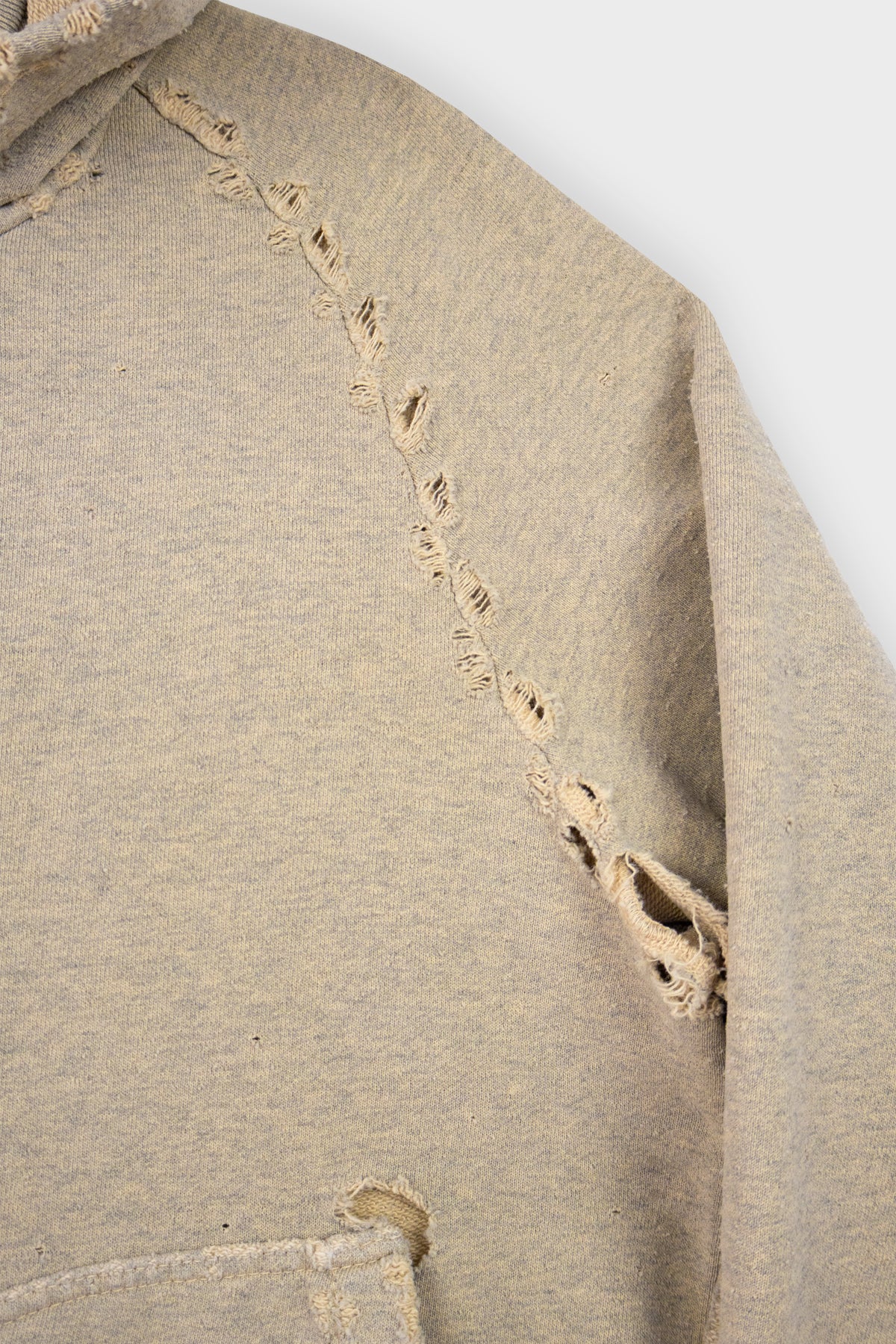 Boxing After-Hood Destroyed Sweatshirt