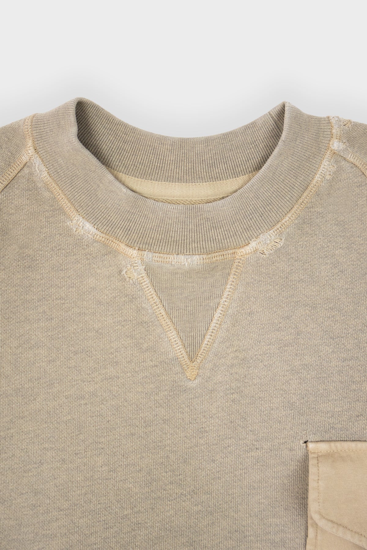 Sweat and Glory Distressed Crewneck
