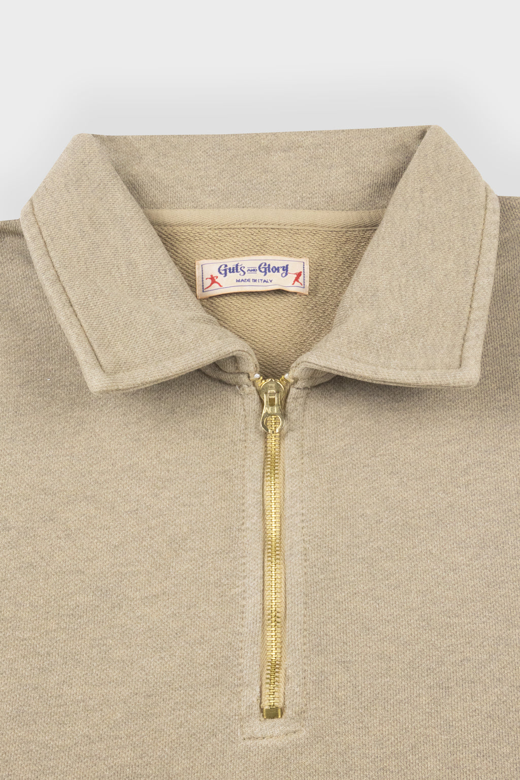 MELTON Crewneck Squared Pockets