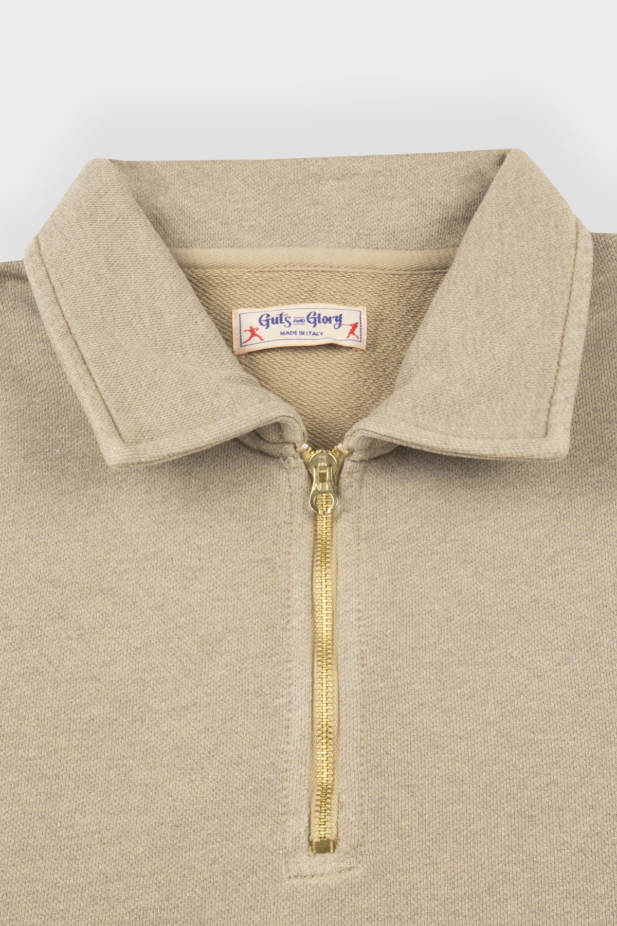 MELTON Crewneck Squared Pockets